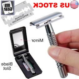 + Blade + Mirror Box Old School Men Gift