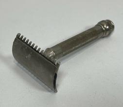 Vintage 1920's Gillette Open Comb Double Edge Safety Razor