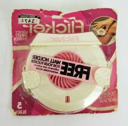 Pink 5 Blades Nos W Wall Holder