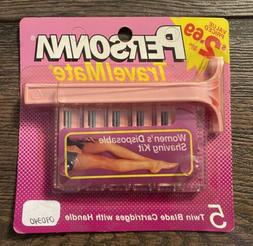 Vintage Personna Travel Mate Women&rsquo;s Disposable Shaving Ki