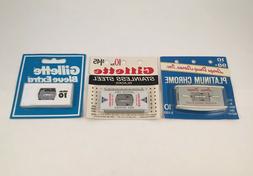 Blade Sample Pack - Nos Gillette's And Personna's