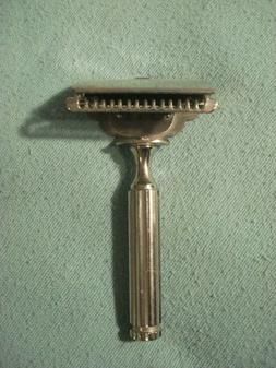 Vintage Gem Short Handled Travel Safety Razor- Excellent Con